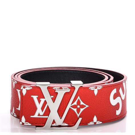 supreme louis vuitton belts|Louis Vuitton supreme monogram.